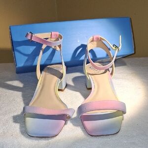 Vince Multicolor Strappy Heels